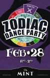 ZODIAC DANCE PARTY, Celebrating Pisces! w. DJ Hot Tub Johnnie