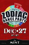 ZODIAC DANCE PARTY, Celebrating Capricorns! w. DJ Hot Tub Johnnie