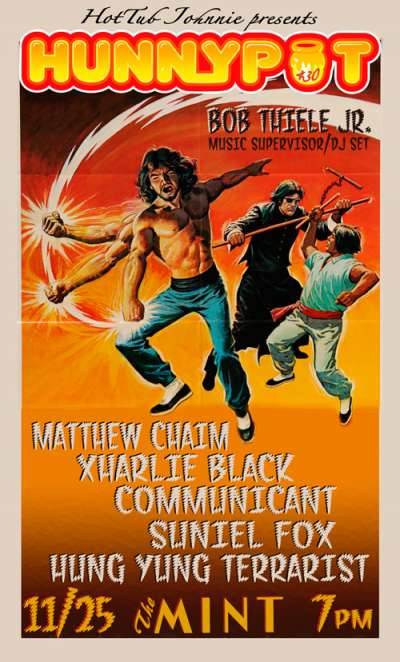 MATTHEW CHAIM + XHARLIE BLACK + COMMUNICANT + HUNG YUNG TERRARIST + SUNIEL FOX + HUNNYPOT DANCE PARTY