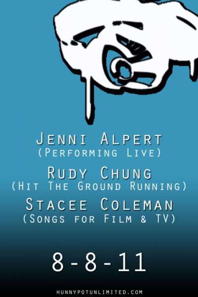 RUDY CHUNG (MUSIC SUPERVISOR, INTERVIEW/DJ SET) + JENNI ALPERT (INTERVIEW/LIVE) + STACEE COLEMAN (SONGS FOR FILM TV, INTERVIEW/DJ SET)